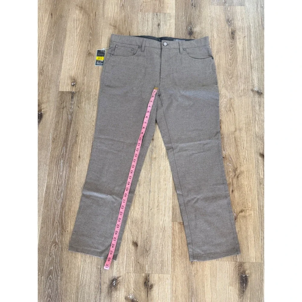 Daniel Cremieux Signature Collection 100% Cotton Pants Mens 36x30 Brown NWT